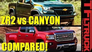 Chevy Colorado ZR2 vs GMC Canyon: Here is the Real World MPG Difference!