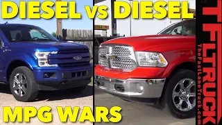 MPG Challenge: How Thirsty Is the New Ford F-150 Diesel Empty and Towing?