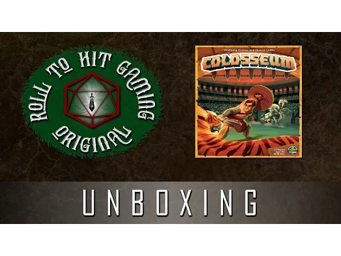 Roll to Hit Unboxing: Colosseum