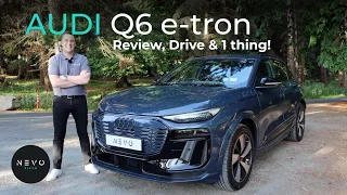 Audi Q6 e-tron - Review, Drive and One thing You Didn't Know!