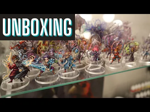 Encounters: Shattered Wastes | Acrylic Standee Unboxing