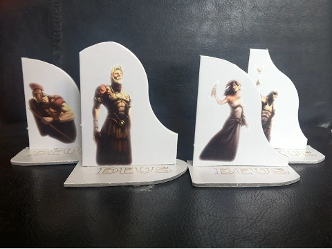 Level Up Does 20/LU41: (Gaming Poor) Easy to make Standees for Boardgames