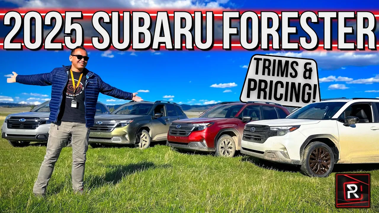 2025 Subaru Forester Detailed Tour & Walk Around With All Trim Levels & Pricing!