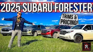 2025 Subaru Forester Detailed Tour & Walk Around With All Trim Levels & Pricing!