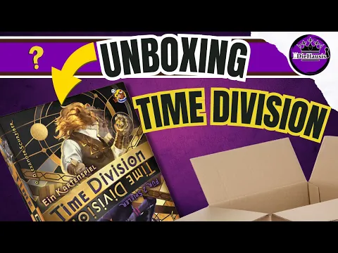 Time Division Brettspiel | WAS IST DRIN? 📦 Kennerspiel Unboxing