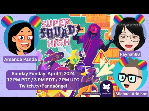 Live Teach & Playthrough | Super Squad HIgh from Nerdy Pup Games | Twitch VOD