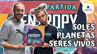 Partida - Entropy ️ | Soles, Planetas y Seres Vivos