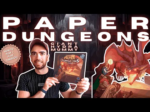 Paper Dungeons | How to Play + Solo Playthrough