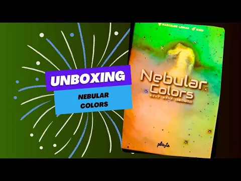 Nebula colours unboxing - Playte games