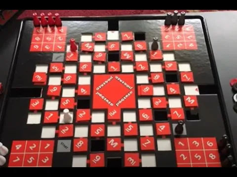 Jiggered. Unique board game from 1992.
