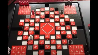 Jiggered. Unique board game from 1992.