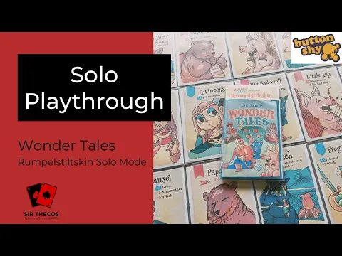 Solo Playthrough | Wonder Tales (PNP, Button Shy Games)