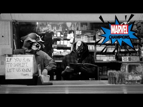 I CAN'T EVEN GET A DARN DAY OFF?!?! Marvel Champions Campaign Gauntlet Rocket Raccoon vs Apocalypse
