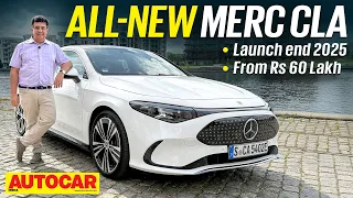 New Mercedes-Benz CLA review - Merc's baby sedan gets cutting edge electric tech | Autocar India