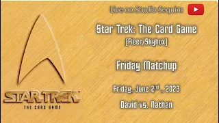 Star Trek: The Card Game (Fleer 1996) matchup - 6.2.2023