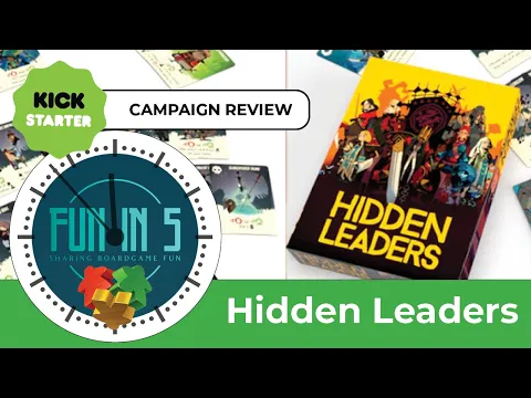 Fun in 5 Kickstarter Campaign Review - Hidden Leaders