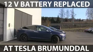 Getting 12 V battery replaced