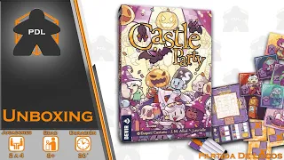Castle Party | Unboxing | Devir | Castaño - Allué - Lauriell | Flip&Write | Partida de Locos |