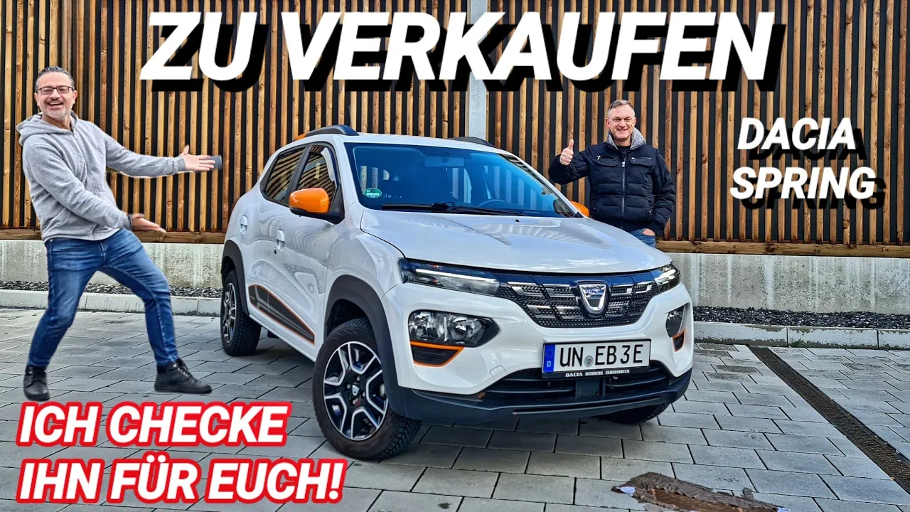 IST VERKAUFT!!! Elektroauto Dacia Spring zu verkaufen. Probefahrt & Check Gebrauchtwagen im Test.