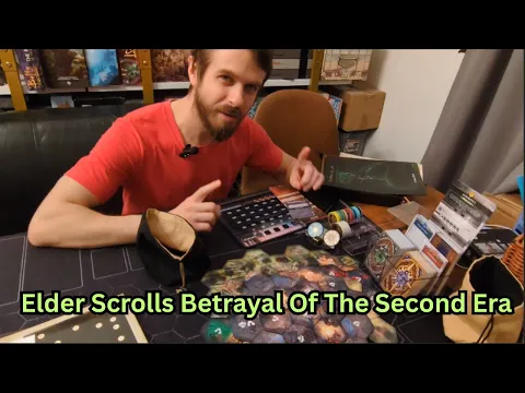 HAS CHIP THEORY GAMES GONE TOO FAR? ELDER SCROLLS BETRAYAL OF THE SECOND ERA BOARD GAME REVIEW