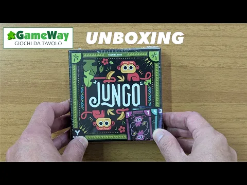 Unboxing di Jungo - gioco di carte di Ghenos Games