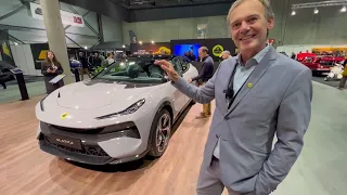 Lotus Eletre - intervju med PR-sjef Deiderik Reitsma på Oslo Motorshow 2022