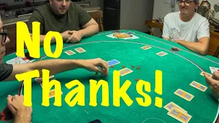 20240113 partidas de No Thanks! | #jogodetabuleiro