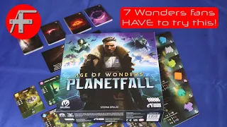 The Fanatic Reviews: Age of Wonders Planetfall - a space opera card drafting game by Arcane Wonders