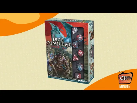Dice Conquest by WizKids | Game Trade Minute | (A 60 Second Snapshot)