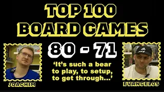 The Best 100 Board Games of All Time - 80 - 71