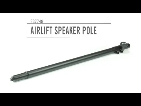 Product video thumbnail for On-Stage SS7748 Airlift Speaker Pole