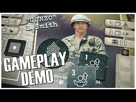 Purple Haze Gameplay Demo | Solo Vietnam War Tactical Combat Game | Board Game | Phalanx