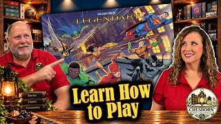 How to Play Legendary: A DC Deck Building Game | Rules & Gameplay Guide