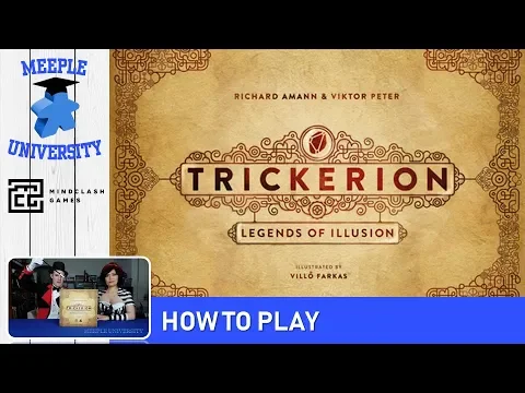 Trickerion Legends of Illusion Board Game – How to Play & Setup (CONCISE rules, drop the rulebook)