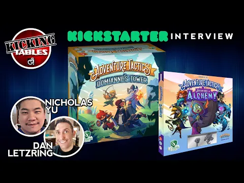 Adventure Tactics: Adventures in Alchemy | Boardgame Kickstarter Interview