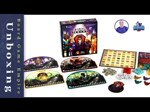 Baron Voodoo Unboxing - Lucky Duck Games