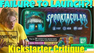 Spooktacular - A Tabletop Game of B-Movie Horror Thrills! - real goal? -Kickstarter Critique Review
