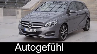2015 Mercedes B-Class new Facelift B220 CDI 4MATIC exterior interior driving - Autogefühl