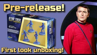 Star Trek Away Missions - Commander Scotty expansion - Pre-release first look unboxing!