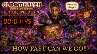 Set Up Speed Run - Gloomhaven Buttons & Bugs - Done in 7 minutes or less
