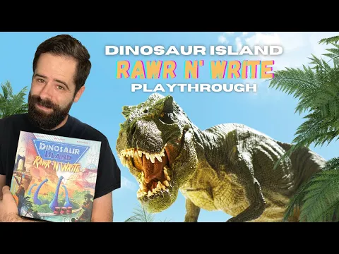 Dinosaur Island Rawr n Write Solo Playthrough