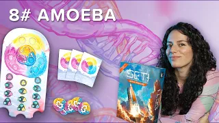 How to play SETI Alien Life: Amoeba - Space Agencies Expansion