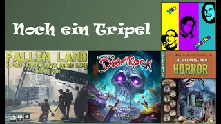 Noch ein Tripel: Fallen Land, Plum Island Horror, Assault on Doomrock