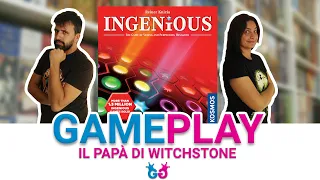 Geniale, Partita Completa ad un gioco coloratissimo di Reiner Knizia