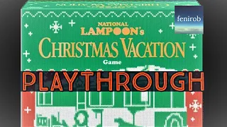 National Lampoon’s Christmas Vacation Board Game | Playthrough
