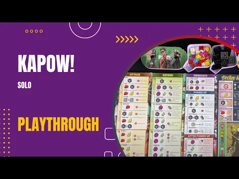 Kapow! Casual Solo Playthrough - Spoiler Alert vs AI Timeout | DaniCha