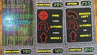 Autonomy cards for RoboRally