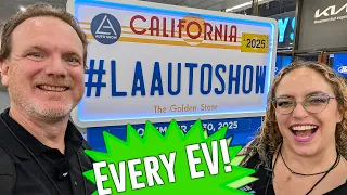 EVERY EV at the 2025 LA Auto Show! (FULL TOUR!)