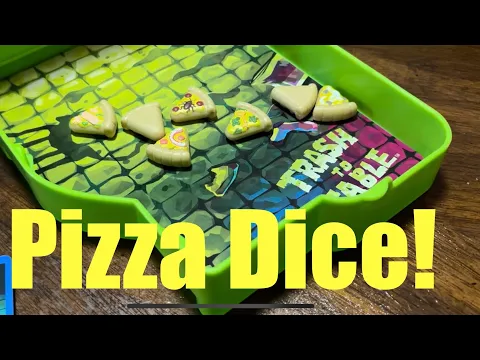 Trash to Table Board Game Review (Pizza Dice!)