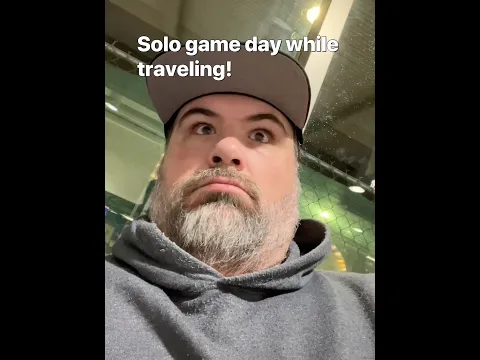 My Solo Game Travel Adventure! #boardgame